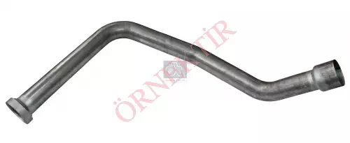 Front exhaust pipe